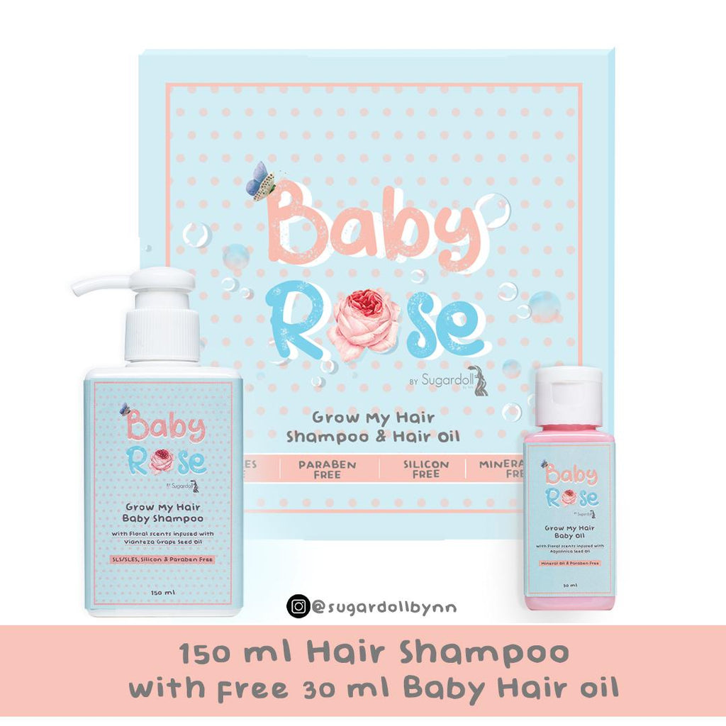 Baby Rose - Baby Shampoo Set